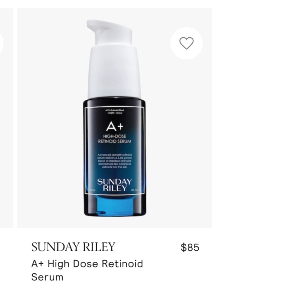 A+ High-Dose Retinol Serum